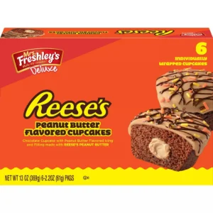 REESE'S PEANUT BUTTER CUPCAKES 6 CT
