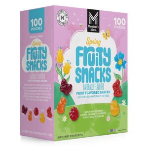 MEMBER'S MARK PINK SPRING FRUIT SNACKS, 0.8 OZ., 100 PK.