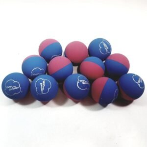 BLUE & RED HAND BALLS, 12 CT