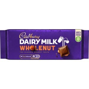 CADBURY DAIRY MILK WHOLENUT , 180 G , 15 CT