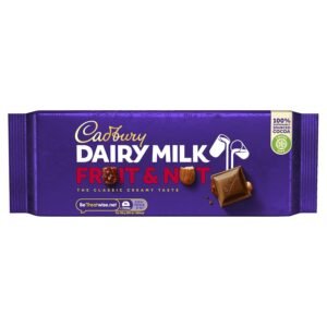 CADBURY DAIRY MILK FRUIT & NUT 180 CT 15 CT