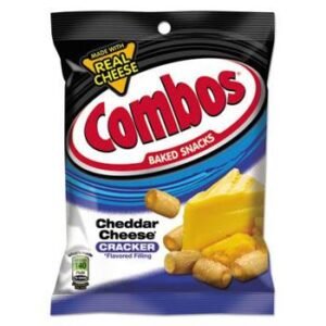 COMBOS CHEDDAR CHEESE CRACKER 6.3OZ X12 CT