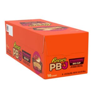 REESES, LE PB&J STARWBERRY CUP 1.4 OZ X 16 CT