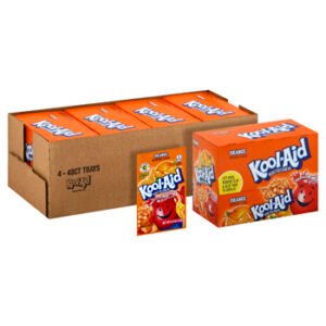 KOOL-AID UNSWEETENED ORANGE .15OZ 4/48CT