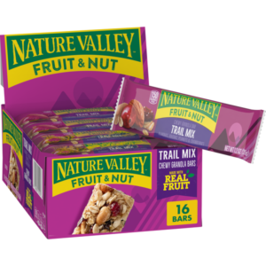 NATURE VALLEY, FRUITS & NUTS TRAIL MIX 16 CT