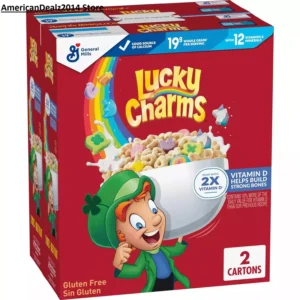 LUCKY CHARMS  BREAKFAST CEREAL, 46 OZ. 2 PACK