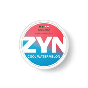 ZYN , MEDIUM COOL WATERMELON NICOTINE POUCHES