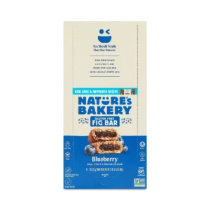 NATURE'S BAKERY FIG BAR, GLUTEN FREE BLUEBERRY 12 CT