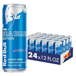 RED BULL, BLUE EDITION  JUNEBERRY 24 - 12 OZ