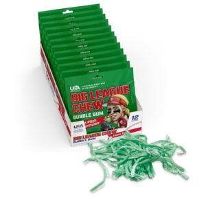 BIG LEAGUE CHEW WILD PITCH WATERMELON 12 CT