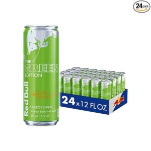 RED BULL, GREEN EDITION  CURUBA ELDERFLOWER 24 - 12 OZ