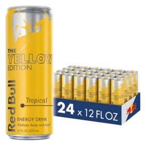 RED BULL, YELLOW EDITION  TROPICAL  24 - 12 OZ