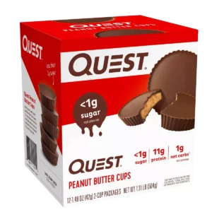QUEST PROTEIN PEANUT BUTTER CUPS  12 CT