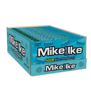 MIKE & IKE, SOUR BLUE RASPBERRY 5 OZ THEATER BOX 12 CT