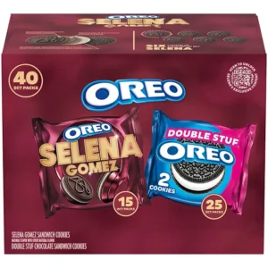 OREO & SELENA GOMEZ COOKIES VARITEY PACK 40 CT