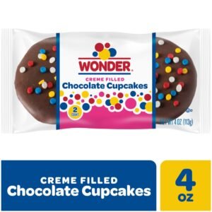 WONDER CHOCOLATE CUPCAKES 6 CT
