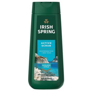 IRISH SPRING ACTIVE SCRUB  BODY WASH 20 OZ