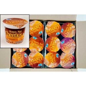 CEREAL CUPS HONEY & NUT CHEERIOS 6 CT