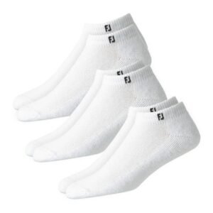SOCKS WHITE COTTON GLOF SMALL 3 PAIR