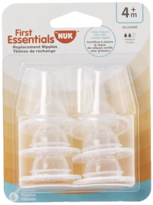 NUK NIPPLES 6 PK