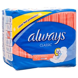 ALWAYS CLASSIC CLEAN 10 PADS X 12 CT