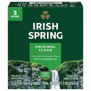 IRISH SPRING ORIGINAL CLEAN  SOAP BAR 3 PACK