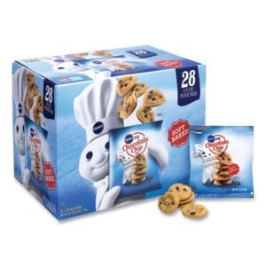 PILLSBURY MINI CHOCOLATE CHIP COOKIES, 1.5 OZ x 28 CT