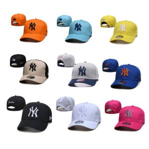NY SUMMER CAPS ASSORTED COLORS 12 CT