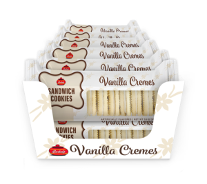 CARLEY'S VANILLA SANDWICH CREME 12 CT