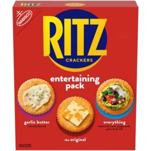 RITZ CRACKER ENTERTAINING PACK 3 FLAVORS