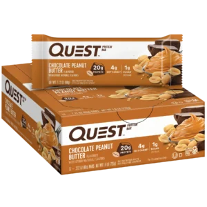 QUEST , PROTEIN BAR CHOCOLATE PEANUT BUTTER  12 CT