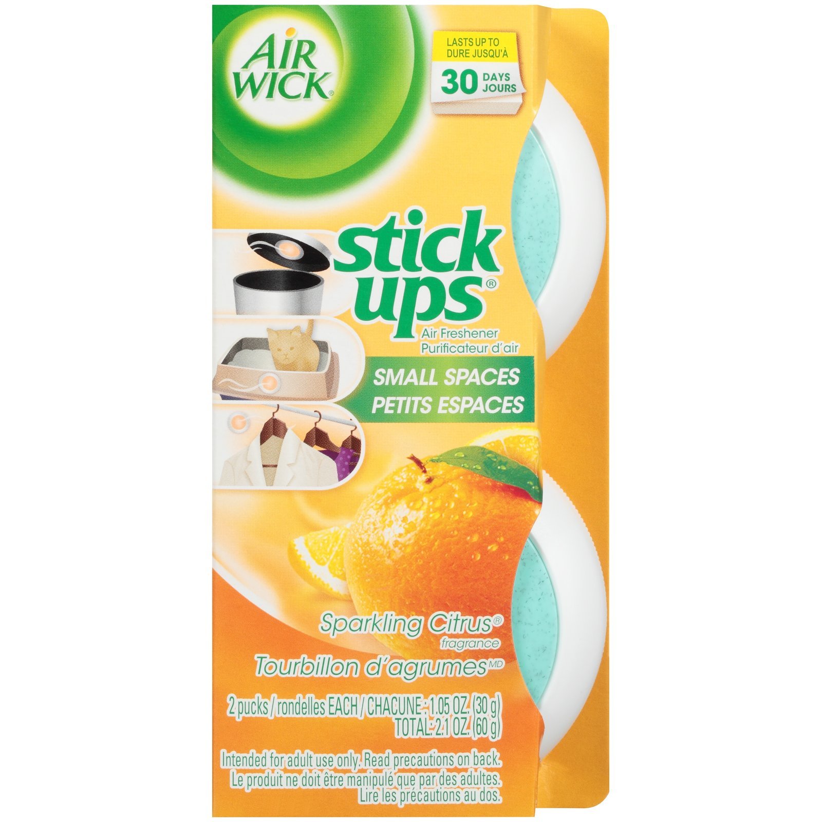 AIRWICK STICK UP SPARKLING CITRUS 12 X 2