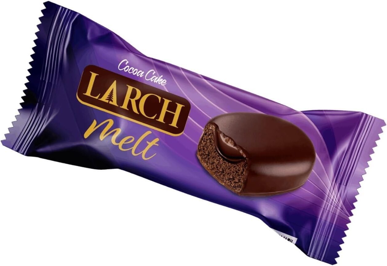 LARCH MELT COCOA CAKE 24 CT