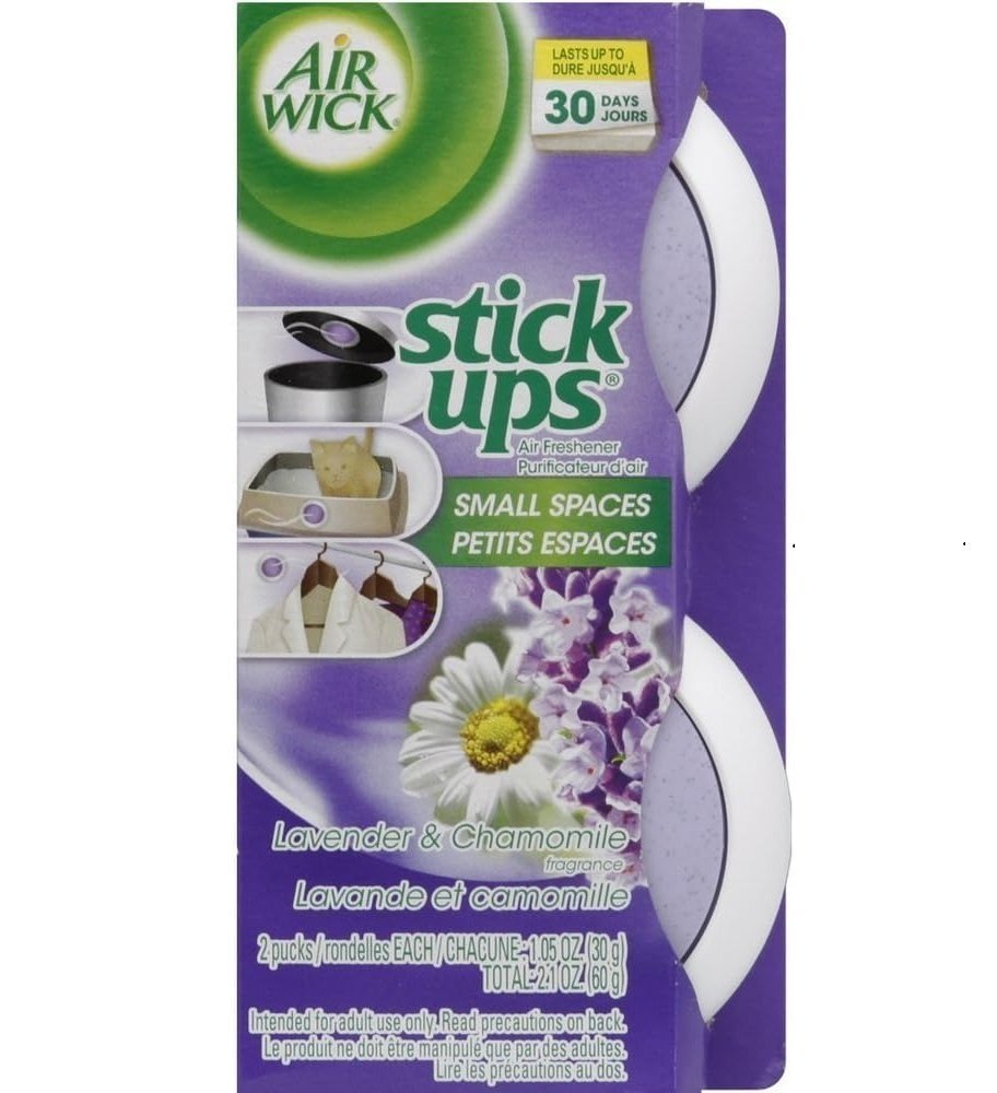 AIRWICK STICK UP LAVENDER & CHAMOMILE 12 X 2
