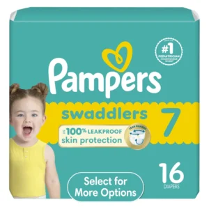# PAMPERS DIAPERS SIZE 7 4/16
