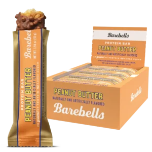 BAREBELLS PROTEIN BARS PEANUT BUTTER  12 CT
