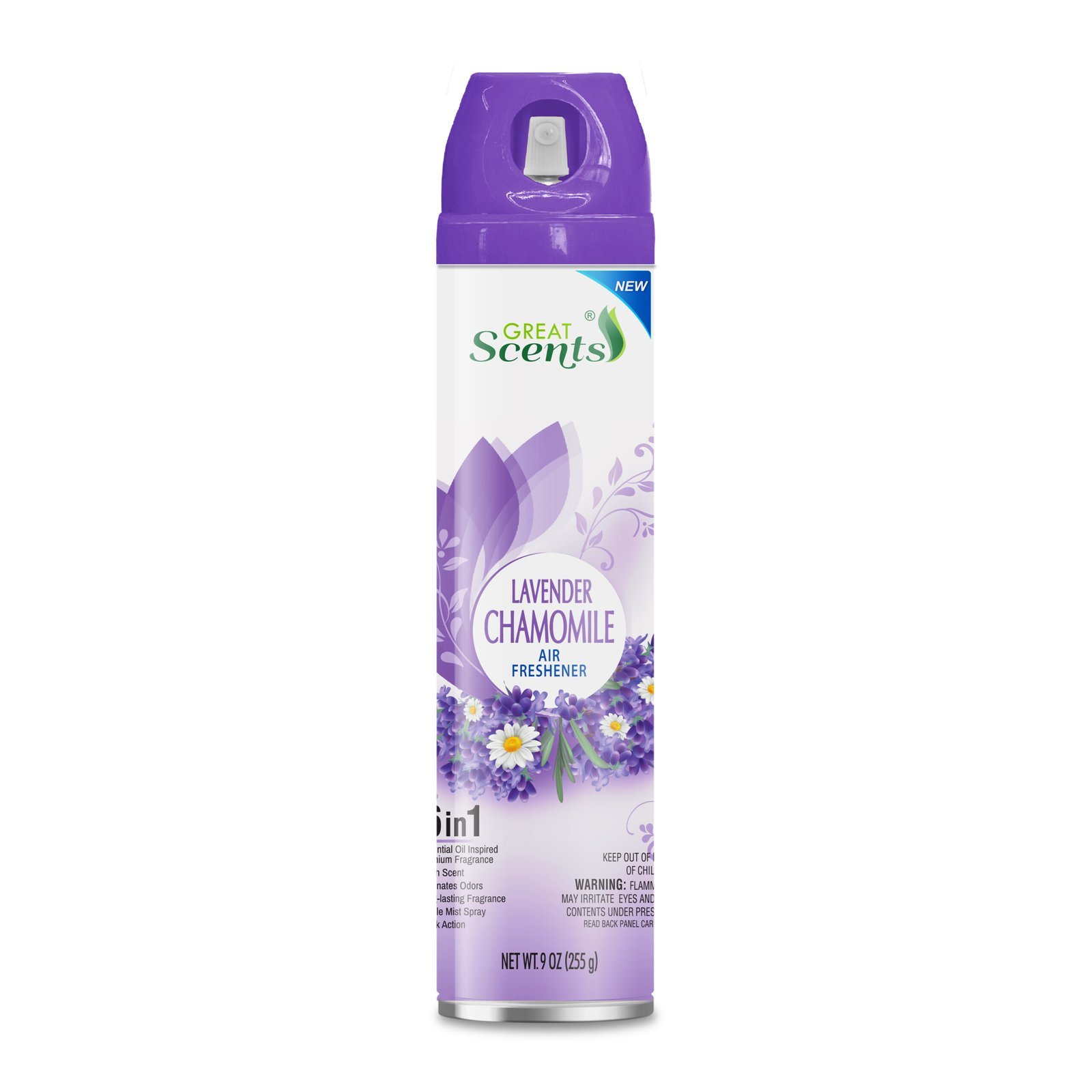 AEROSOL AIR FRESHNER LAVENDER & CHAMOMILE 12 CT
