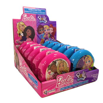 BARBIE BUBBLE GUM TAPE 12 CT