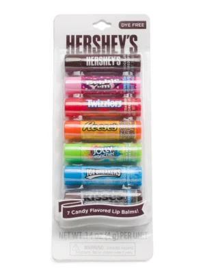 HERSHEY'S, LIP BALM 8 FLAVOR 1 OZ X 24 CT