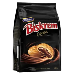 MCVITIE'S BISKREM BAGS COCOA 160 G X 12 CT