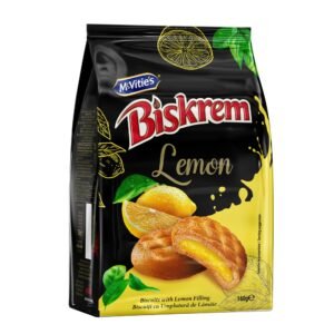 MCVITIE'S BISKREM BAGS LEMON 160 G X 12 CT