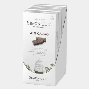 SIMON COLL CHOCOLATE 70% CACAO 10 CT