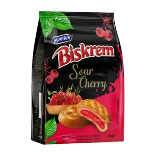 MCVITIE'S BISKREM BAGS SOUR CHERRY 160 G X 12 CT