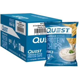QUEST, CHIPS RANCH 1.1 OZ X 8 CT