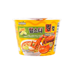 PALDO, KING NOODLE LOBSTER LIME 6 CT