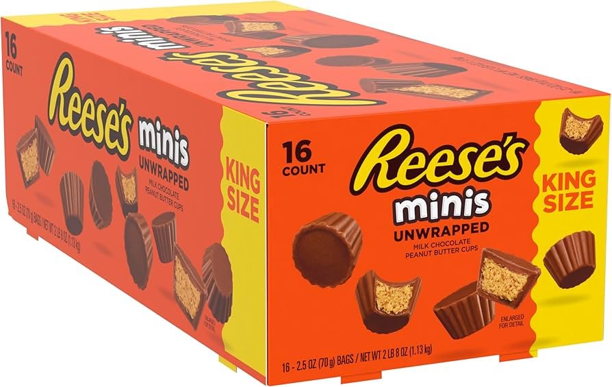 REESE'S, MINIS PEANUT BUTTER CUP KIG SIZE 16 CT