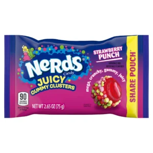 NERDS, GUMMY, STRAWBERRY PUNCH SHARE SIZE 12 CT