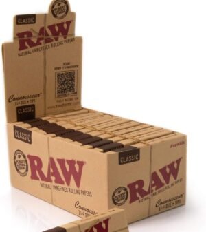 RAW, CLASSIC 1 1/4 CONNOSEUR 24 CT