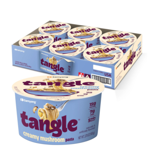 SAMYANG, TANGLE PROTEIN CREAMY MUSHROOM PASTA BOWL 6 CT
