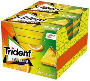 TRIDENT, SENSES TROPICAL MIX 12 CT